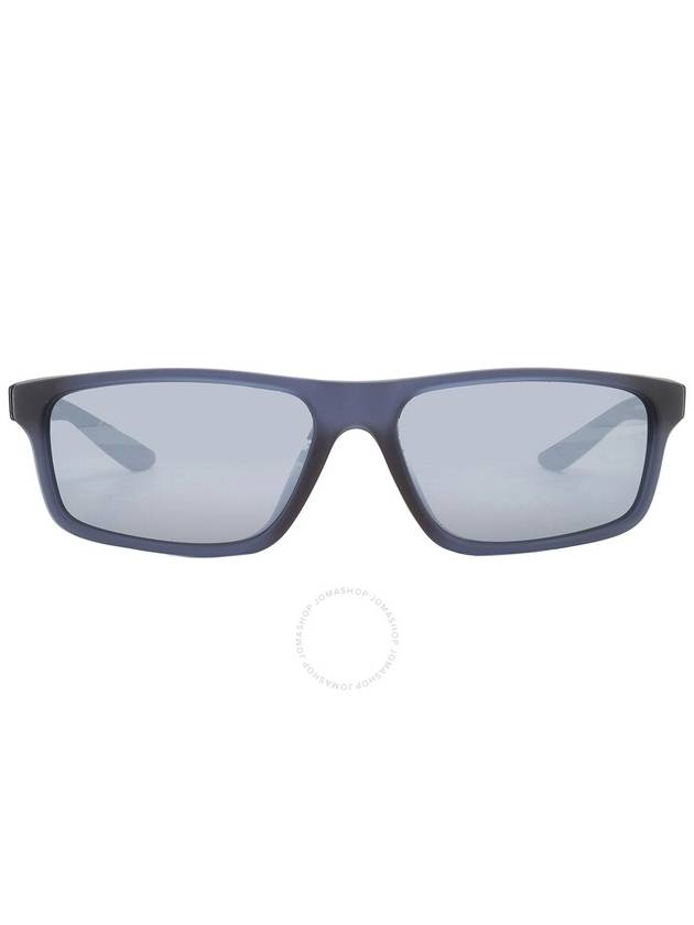 Nike Silver Flash Rectangular Unisex Sunglasses CHRONICLE MI CW4656 410 59 - NIKE - BALAAN 2