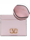 24SS Women's V Logo Card Wallet 4W0P0V32 SNP Y9U 24S - VALENTINO - BALAAN 2