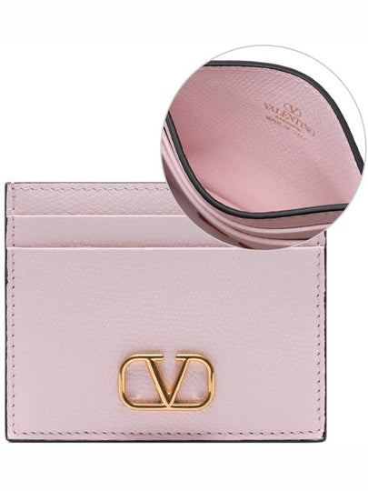 24SS Women's V Logo Card Wallet 4W0P0V32 SNP Y9U 24S - VALENTINO - BALAAN 2