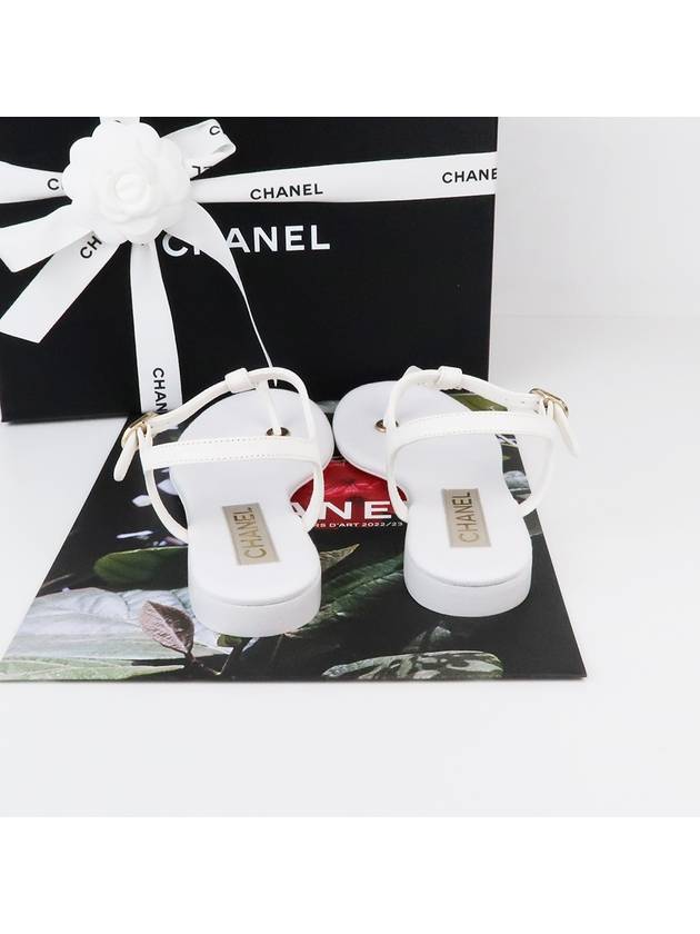 CC logo strap sandals G39627X568890S34837 - CHANEL - BALAAN 4