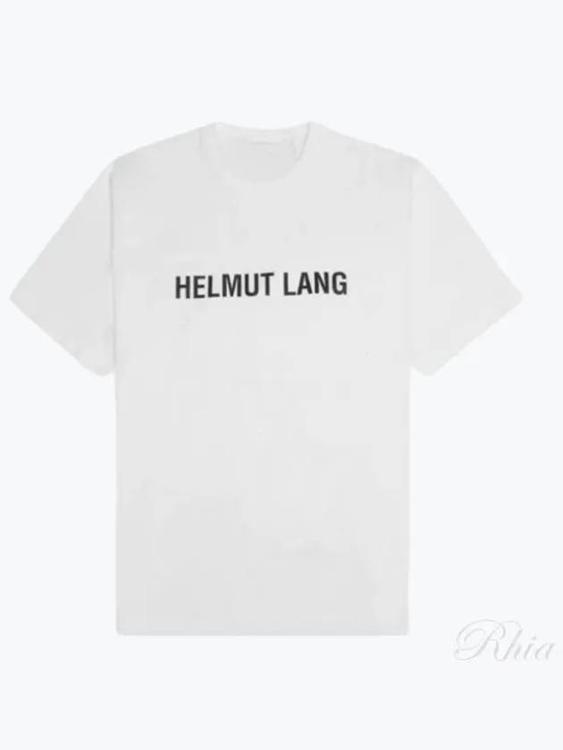 Core Logo Print Classic Short Sleeve T-Shirt White - HELMUT LANG - BALAAN 2