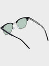 YLeen SILVER SUNGLASS GREEN - RECLOW - BALAAN 5