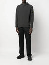 Men's Logo Patch Hooded Sweatshirt Charcoal 771561051 V0065 - STONE ISLAND - BALAAN 5