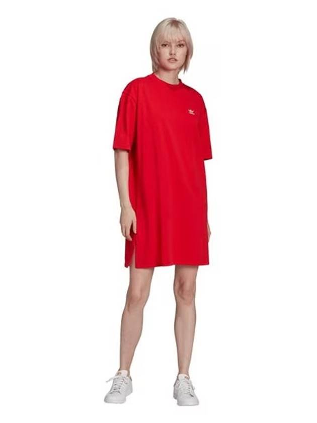 HC2051 Tea Dress Red WOMENS - ADIDAS - BALAAN 1