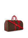 Keepall Bandouli?re 50 Monogram Duffel Bag Brown - LOUIS VUITTON - BALAAN 4