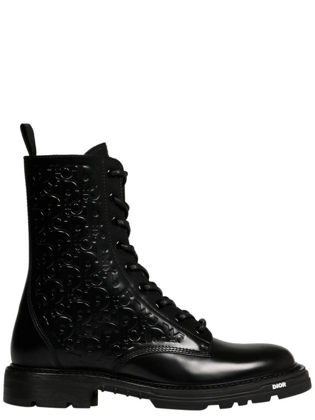 Explorer 2 Leather Ankle Boots Black - DIOR - BALAAN 2