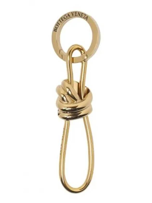 Andiamo Metal Key Holder Gold - BOTTEGA VENETA - BALAAN 2