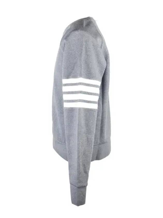 4 Bar Stripe Sweatshirt Grey - THOM BROWNE - BALAAN 3