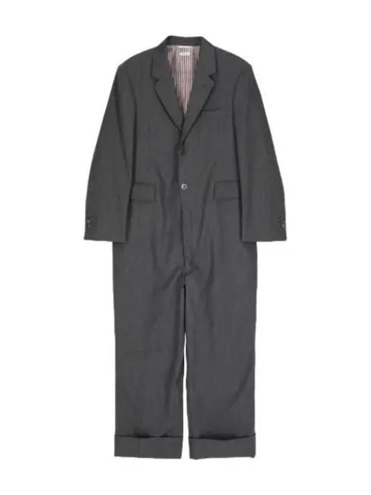 Sports Coat Jumpsuit Gray - THOM BROWNE - BALAAN 1
