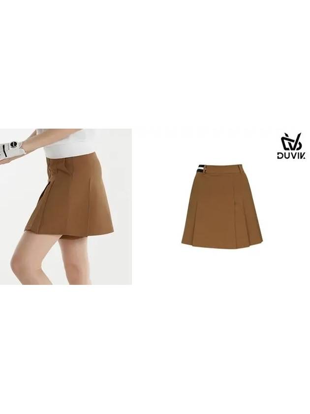 Pleated Back Banding Skirt Shorts DE2WPH342CM - DUVIK - BALAAN 7