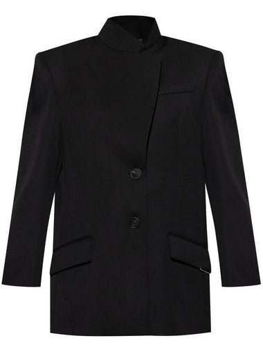 The Attico Wool Gabardine Blazer - THE ATTICO - BALAAN 1