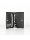 4 Stitch Keyring Card Wallet Black - MAISON MARGIELA - BALAAN 5