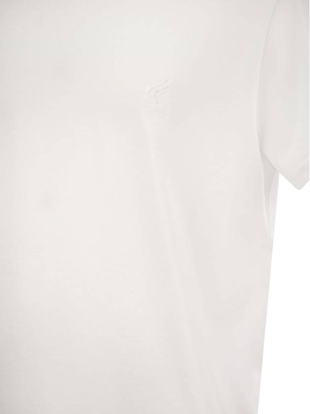 Short Sleeve T-Shirt KQUB348220LTGG B001 White - HOGAN - BALAAN 5