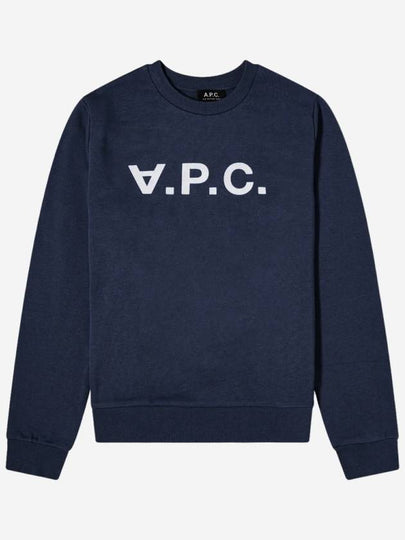 VPC Logo Sweatshirt Navy - A.P.C. - BALAAN 2