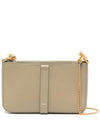 Marcie Leather Small Shoulder Bag Green - CHLOE - BALAAN 1