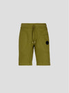 Men's Lens Wappen Bermuda Shorts Green - CP COMPANY - BALAAN 2