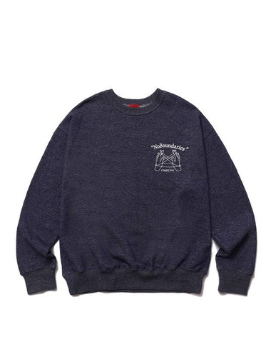 Classic Logo Sweatshirt Indigo - CONECTX - BALAAN 1