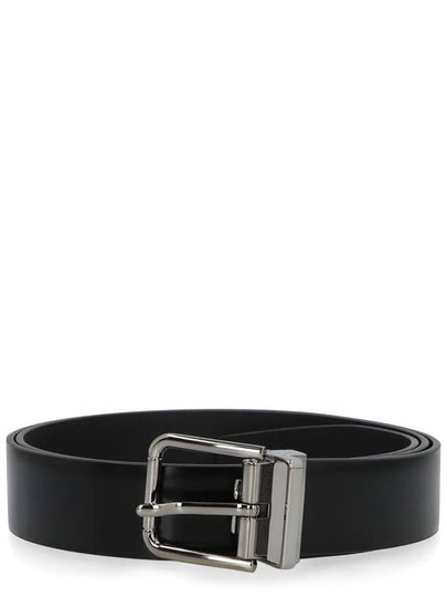 leather belt black - DOLCE&GABBANA - BALAAN 2