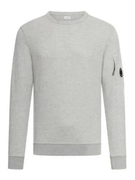 Light Fleece Sweatshirt Grey - CP COMPANY - BALAAN 2