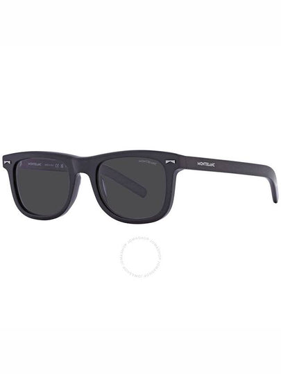 Montblanc Gray Square Men's Sunglasses MB0260S 001 53 - MONTBLANC - BALAAN 2