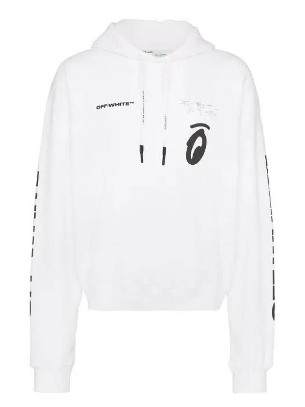 Split Arrow Overfit Hood White - OFF WHITE - BALAAN 3