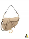 Saddle Strap Calfskin Tote Bag Beige - DIOR - BALAAN 2