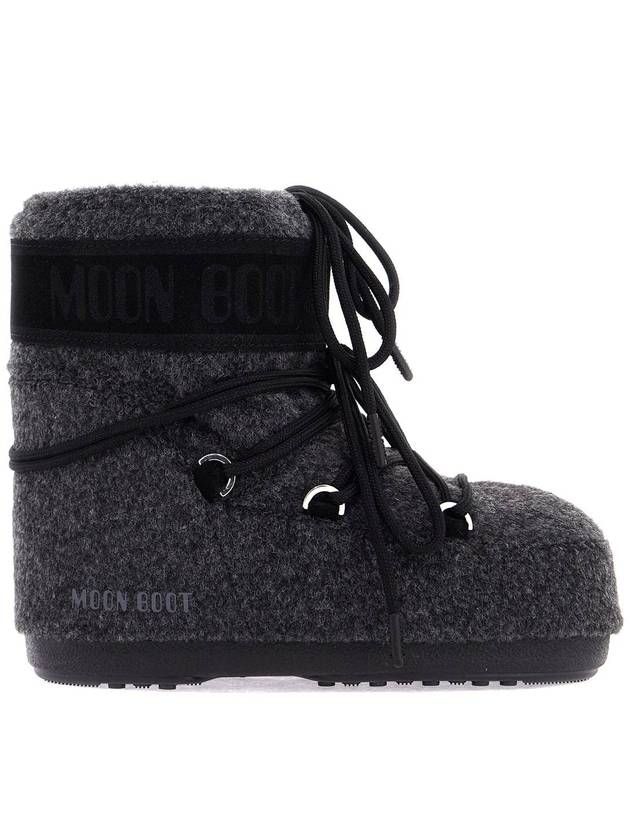 Icon Low Felt Winter Boots Black Melange - MOON BOOT - BALAAN 2