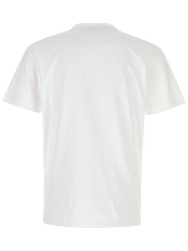 DSQUARED2 White Cotton T-Shirt - DSQUARED2 - BALAAN 3