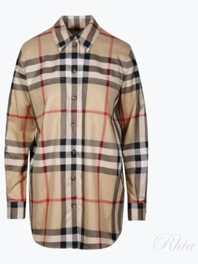 Vintage Check Shirt Beige - BURBERRY - BALAAN 2