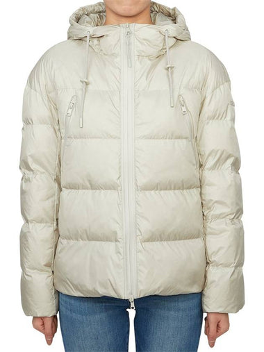 Candia Hooded Padding Ivory - MAX MARA - BALAAN 1