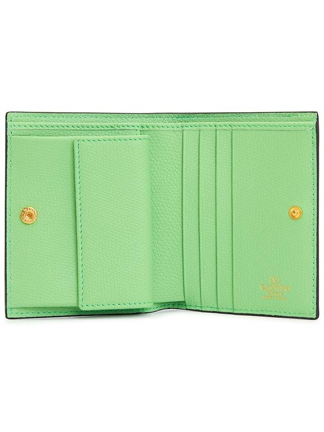 V Logo Signature Women's Bicycle Wallet P0R39SNP YEG - VALENTINO - BALAAN 4