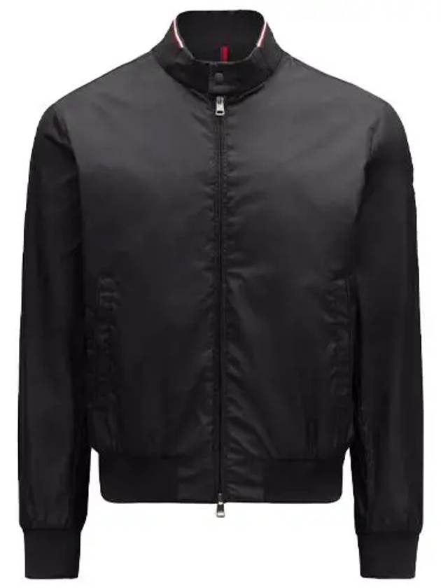 Reppe Rain Zip-Up Jacket Black - MONCLER - BALAAN 2