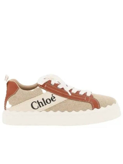 Lauren Leather Converse Low Top Sneakers Brown - CHLOE - BALAAN 2