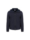 Men's Goggles Hooded Jacket Navy - CP COMPANY - BALAAN 1