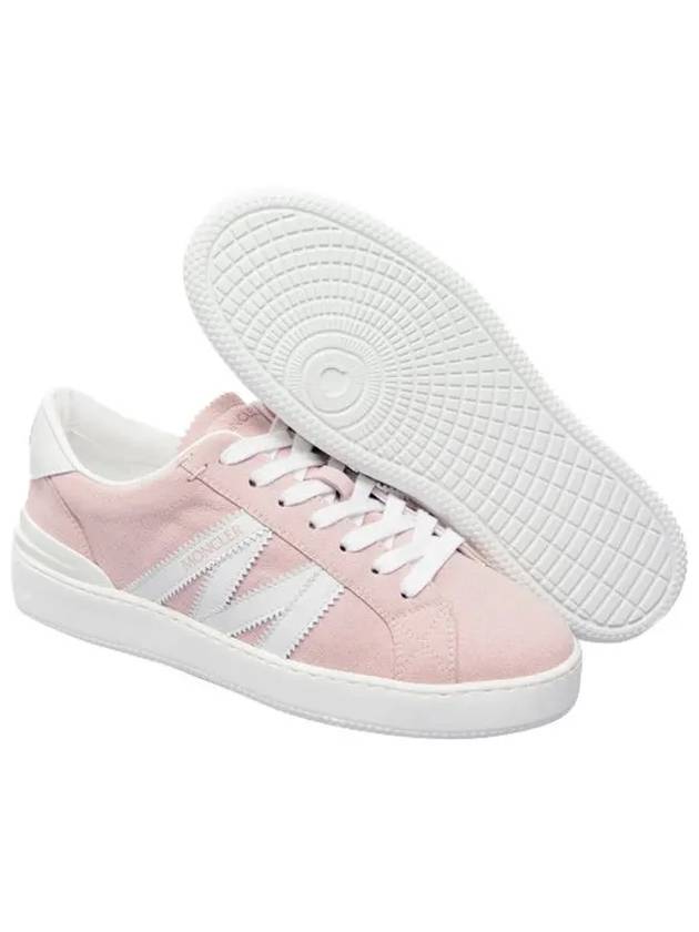 Monaco Trainer Low Top Sneakers Light Pink - MONCLER - BALAAN 5