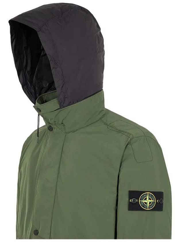 Compass Badge Jacket Dark Green - STONE ISLAND - BALAAN 6