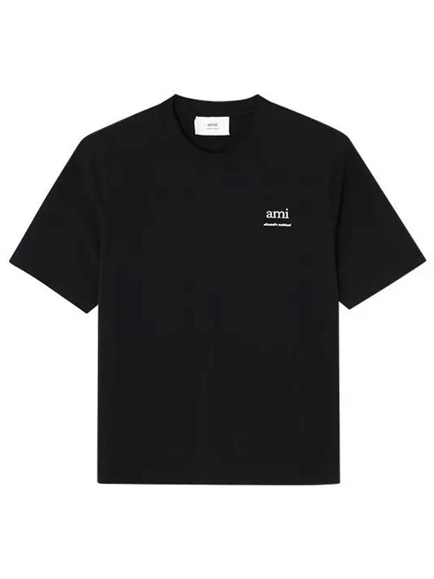 Alexandre Mattiussi Short Sleeve T-Shirt Black - AMI - BALAAN 3