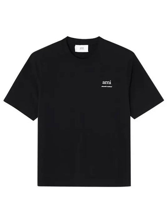 Alexandre Mattiussi Short Sleeve T-Shirt Black - AMI - BALAAN 2