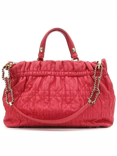 hot pink tote bag - DIOR - BALAAN 2