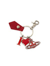 Paglia I LOVE ORB Key Holder Red - VIVIENNE WESTWOOD - BALAAN.