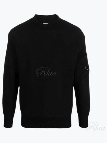 Compact Cotton Knit Top Black - CP COMPANY - BALAAN 2