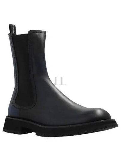 Leather Chelsea Boots Black - ALEXANDER MCQUEEN - BALAAN 2