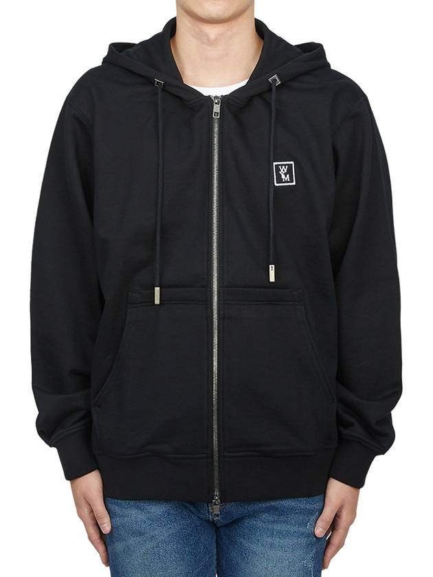 Back logo hooded zip up black - WOOYOUNGMI - BALAAN 2