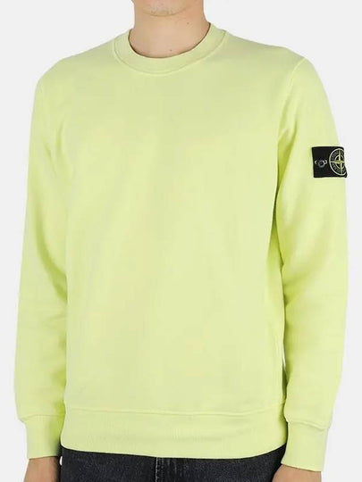 Stone Men s Wappen Basic Round Sweatshirt Lime 771563020 V0031 - BURBERRY - BALAAN 2