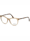 Eyewear Aiden Horn-rimmed Glasses Brown - BURBERRY - BALAAN 8