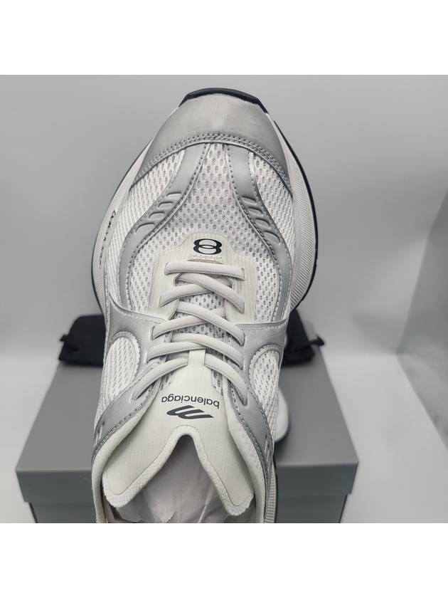 Circuit Low Top Sneakers White Silver - BALENCIAGA - BALAAN 4