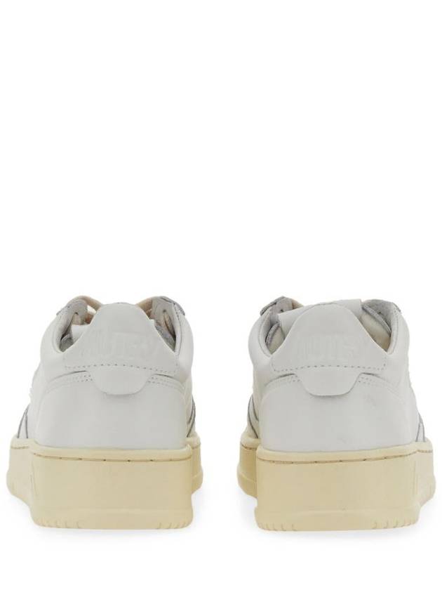 Medalist Leather Low Top Sneakers White - AUTRY - BALAAN 6