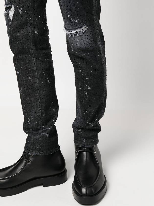 Men's Skate Jeans Black - DSQUARED2 - BALAAN 7