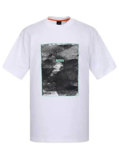 boss season print short sleeve t shirt - HUGO BOSS - BALAAN 1