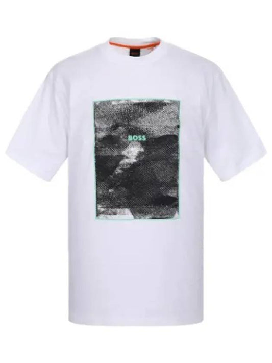 Boss season print short sleeve t shirt - HUGO BOSS - BALAAN 1